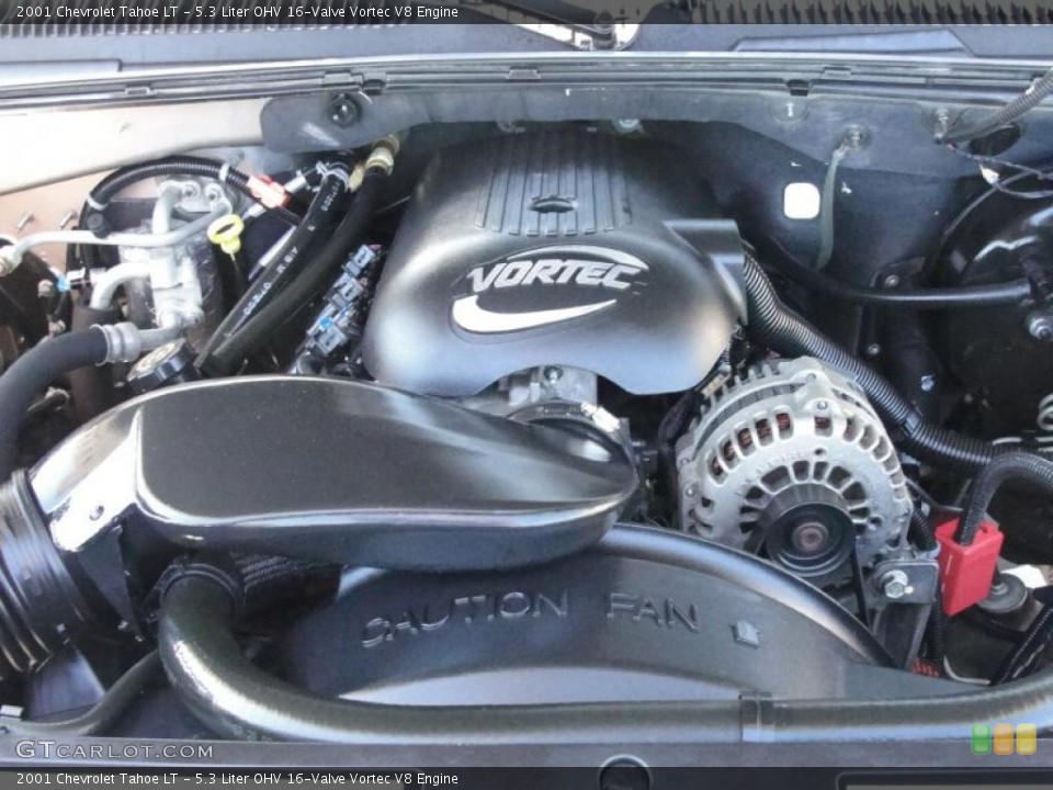 5.3 Liter OHV 16-Valve Vortec V8 Engine for the 2001 Chevrolet Tahoe #48608270