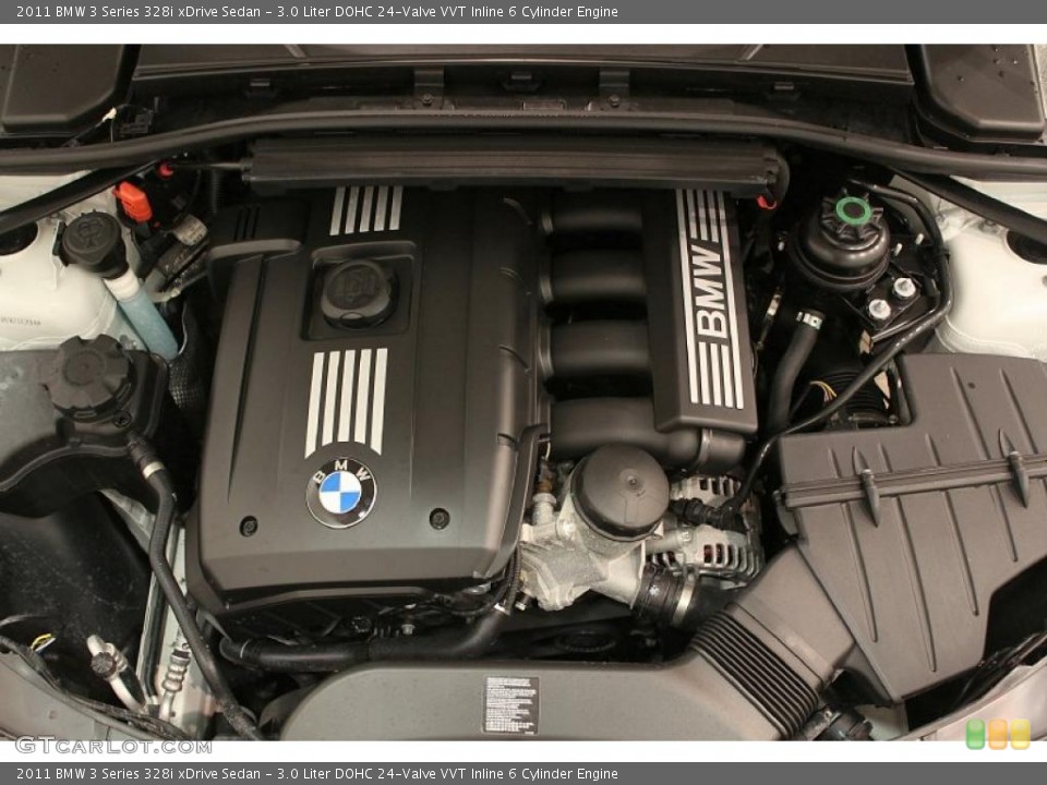 3.0 Liter DOHC 24-Valve VVT Inline 6 Cylinder Engine for the 2011 BMW 3 Series #48612191