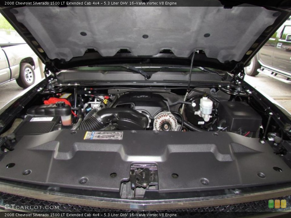5.3 Liter OHV 16-Valve Vortec V8 Engine for the 2008 Chevrolet Silverado 1500 #48620417
