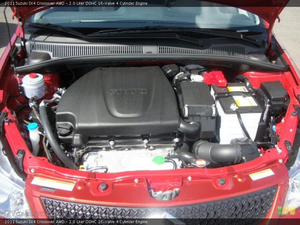 2.0 Liter DOHC 16-Valve 4 Cylinder 2011 Suzuki SX4 Engine