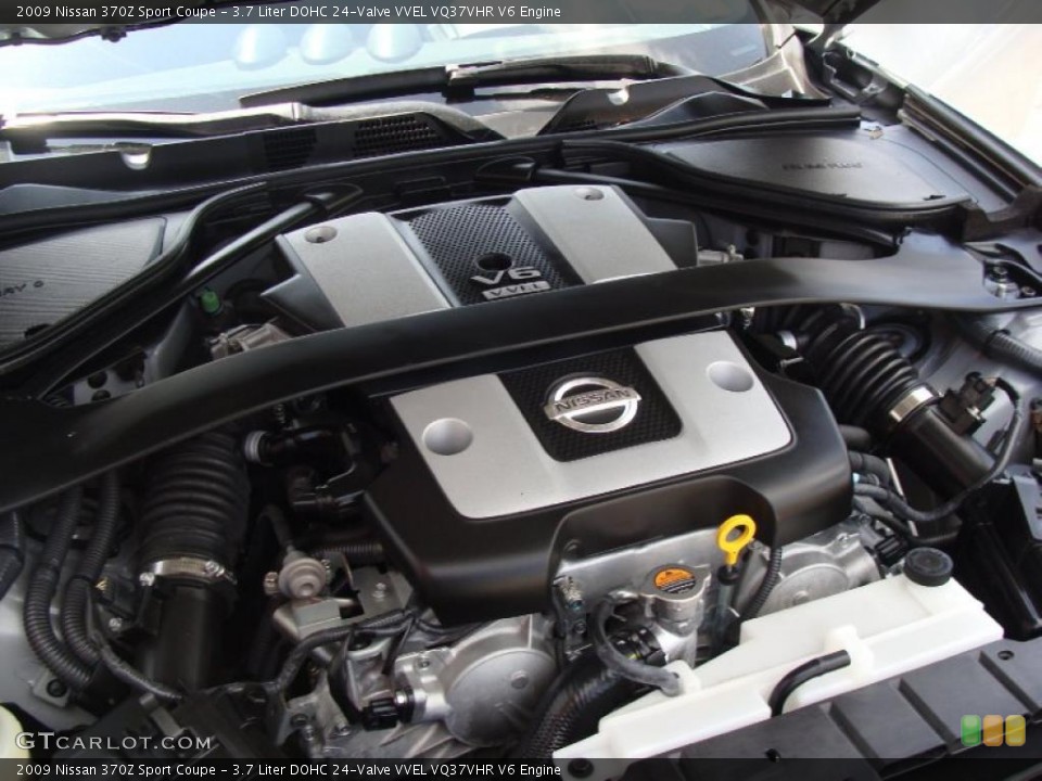 3.7 Liter DOHC 24-Valve VVEL VQ37VHR V6 Engine for the 2009 Nissan 370Z #48620438
