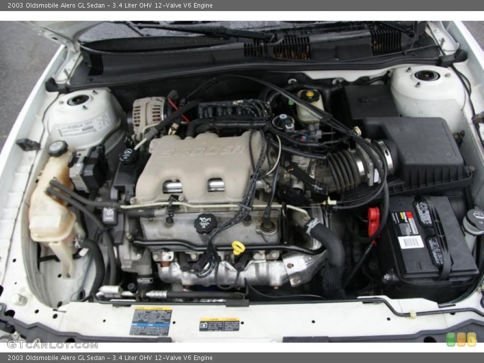3.4 Liter OHV 12-Valve V6 Engine for the 2003 Oldsmobile Alero #48620588