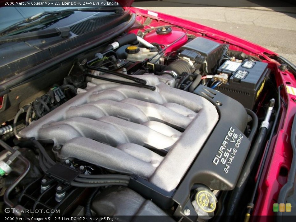 2.5 Liter DOHC 24-Valve V6 Engine for the 2000 Mercury Cougar #48621080