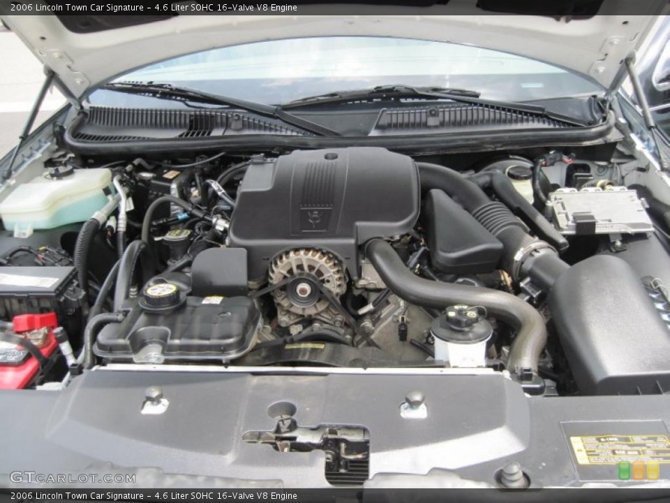 4.6 Liter SOHC 16-Valve V8 Engine for the 2006 Lincoln Town Car #48623138