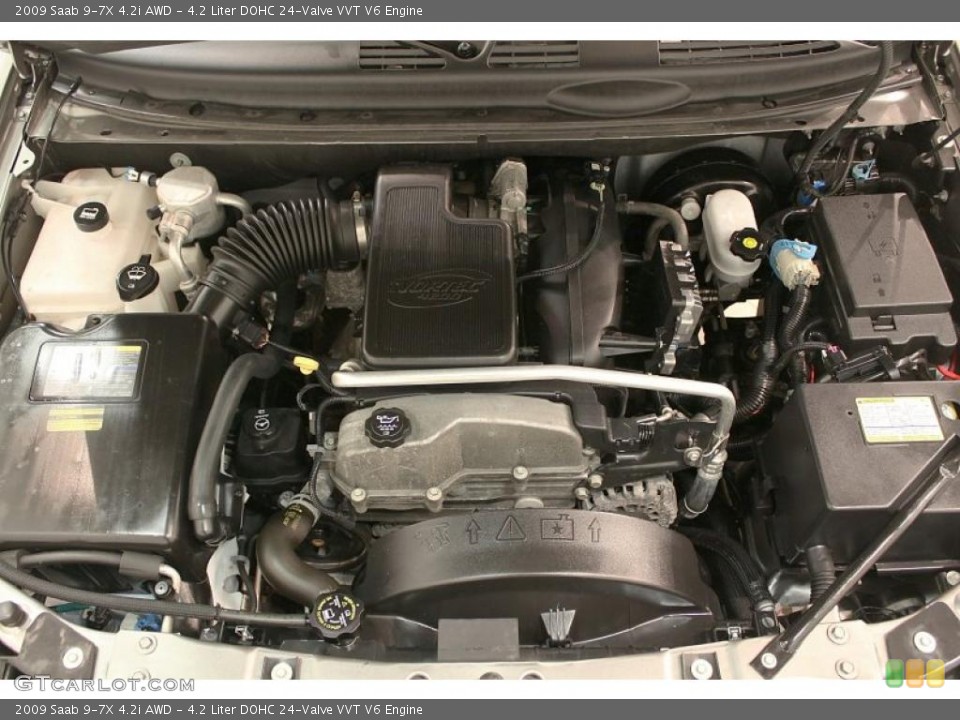 4.2 Liter DOHC 24-Valve VVT V6 Engine for the 2009 Saab 9-7X #48626121