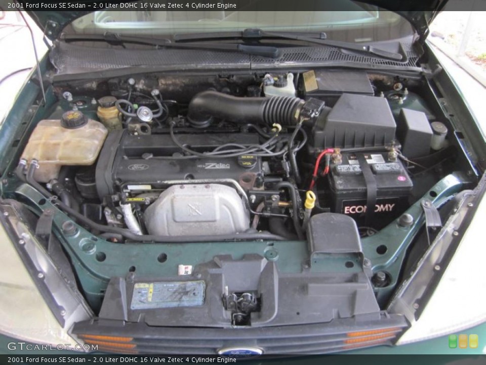 2.0 Liter DOHC 16 Valve Zetec 4 Cylinder Engine for the 2001 Ford Focus #48635795