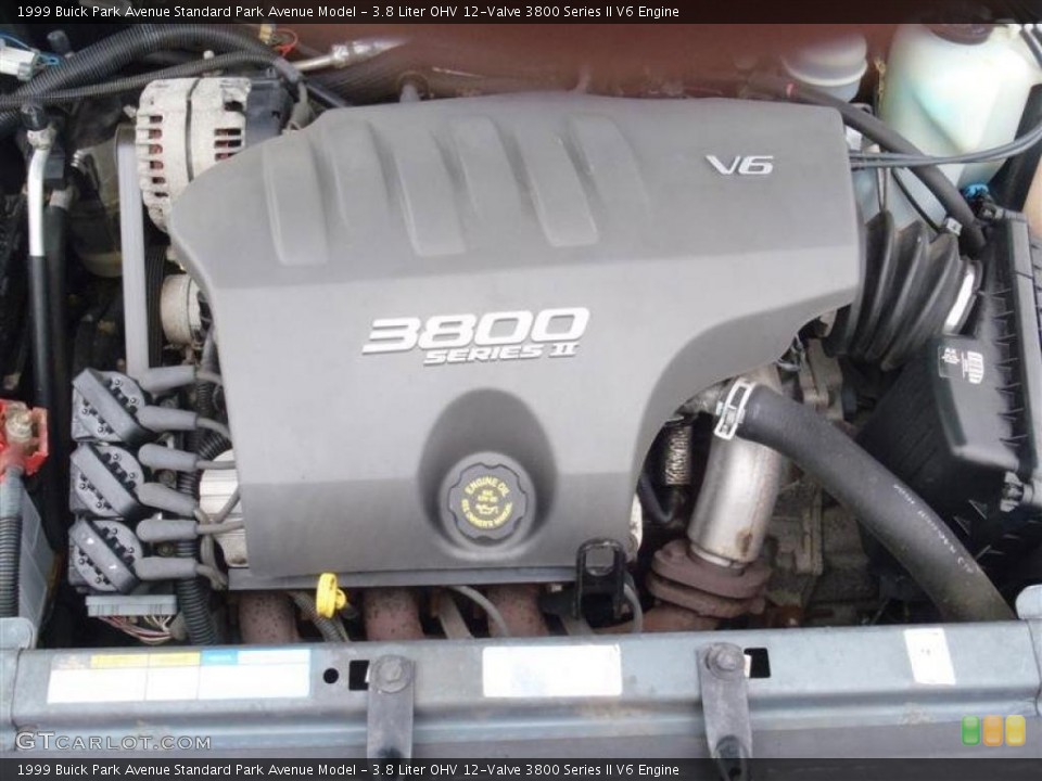 3.8 Liter OHV 12-Valve 3800 Series II V6 Engine for the 1999 Buick Park Avenue #48637464