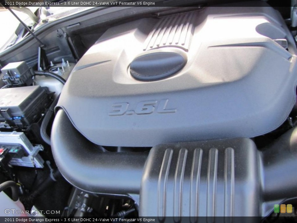 3.6 Liter DOHC 24-Valve VVT Pentastar V6 Engine for the 2011 Dodge Durango #48650512
