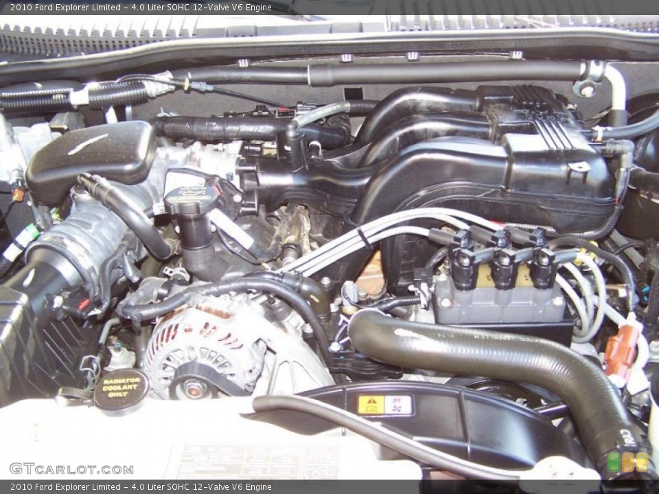 4.0 Liter SOHC 12-Valve V6 Engine for the 2010 Ford Explorer #48664155