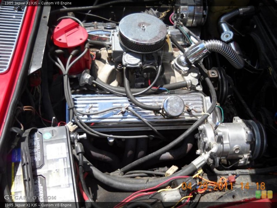 Custom V8 Engine for the 1985 Jaguar XJ #48665338