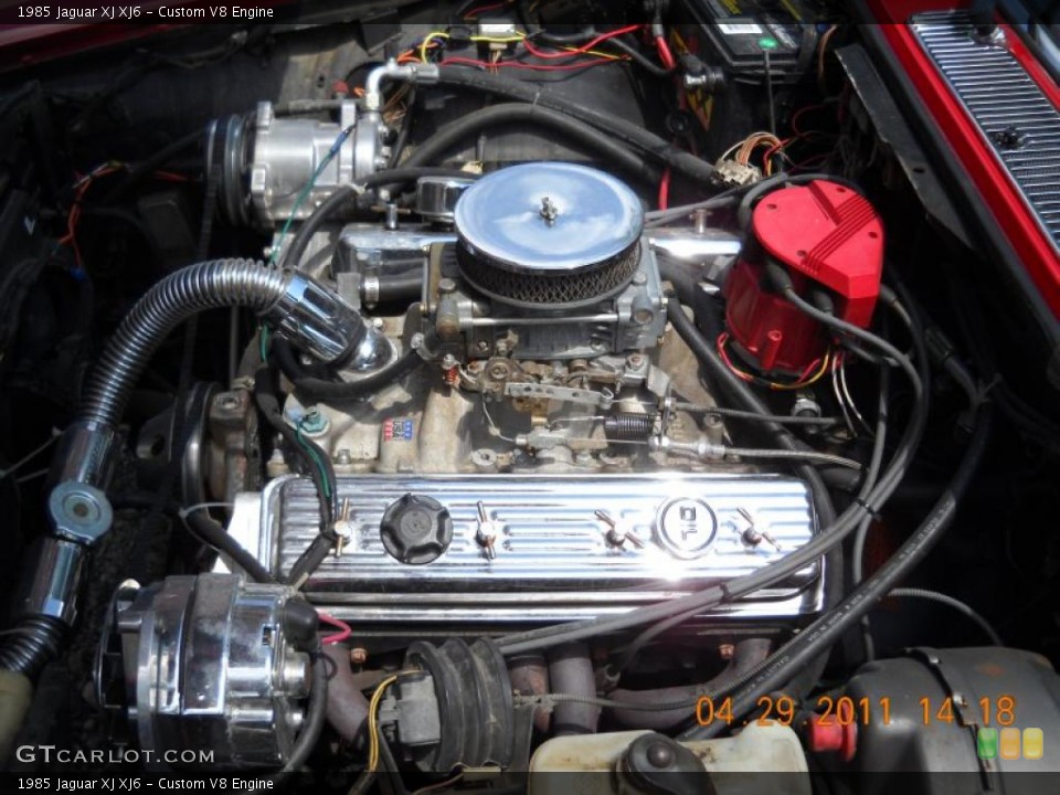 Custom V8 Engine for the 1985 Jaguar XJ #48665379