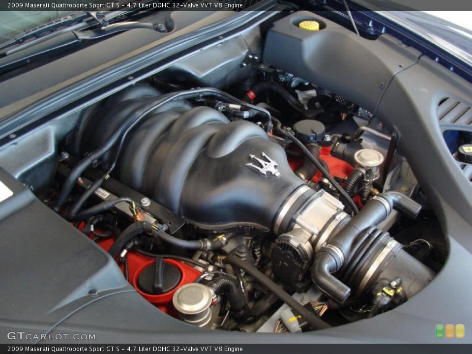 4.7 Liter DOHC 32-Valve VVT V8 Engine for the 2009 Maserati Quattroporte #48669615