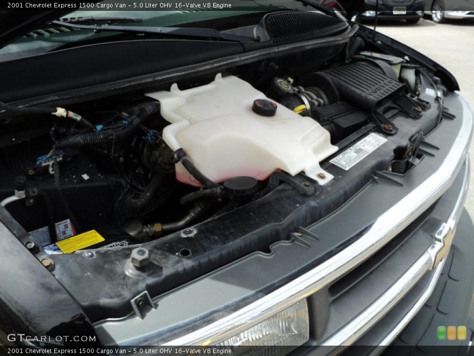 5.0 Liter OHV 16-Valve V8 Engine for the 2001 Chevrolet Express #48685634
