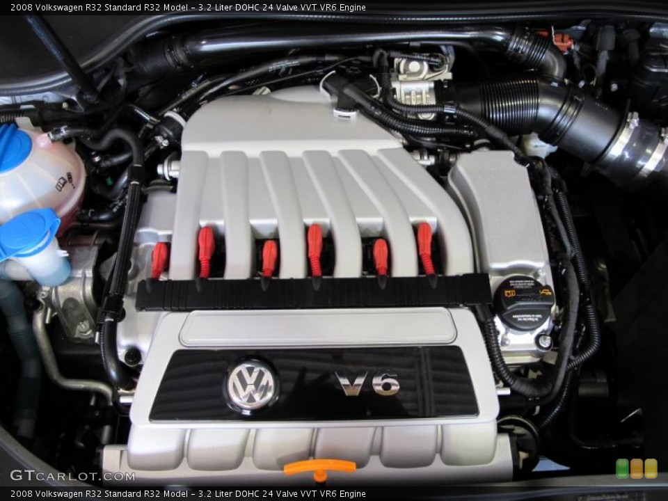 3.2 Liter DOHC 24 Valve VVT VR6 Engine for the 2008 Volkswagen R32 #48689969