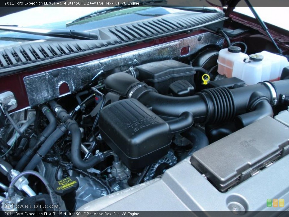 5.4 Liter SOHC 24-Valve Flex-Fuel V8 Engine for the 2011 Ford Expedition #48691514