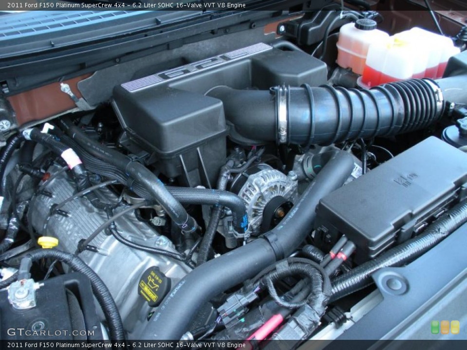 6.2 Liter SOHC 16-Valve VVT V8 Engine for the 2011 Ford F150 #48693075