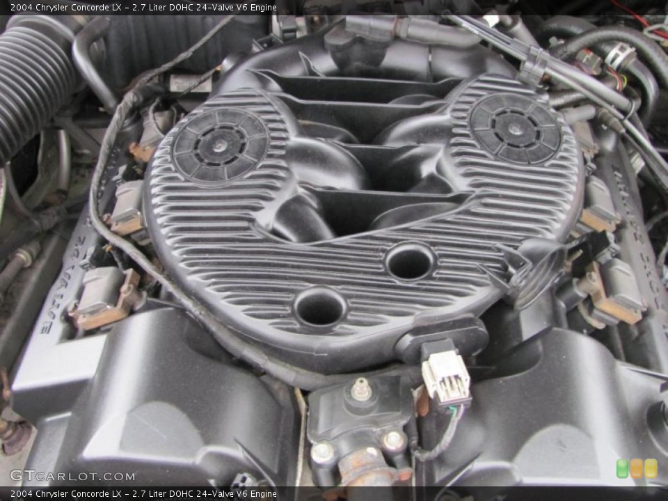 2.7 Liter DOHC 24-Valve V6 2004 Chrysler Concorde Engine