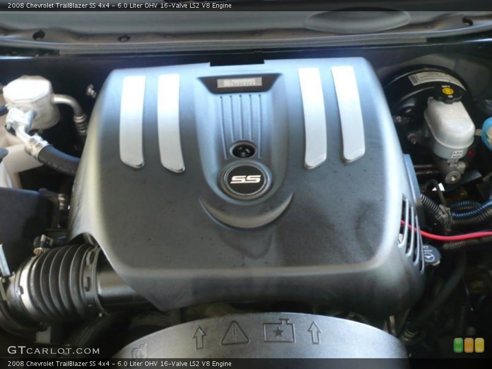 6.0 Liter OHV 16-Valve LS2 V8 Engine for the 2008 Chevrolet TrailBlazer #48698575