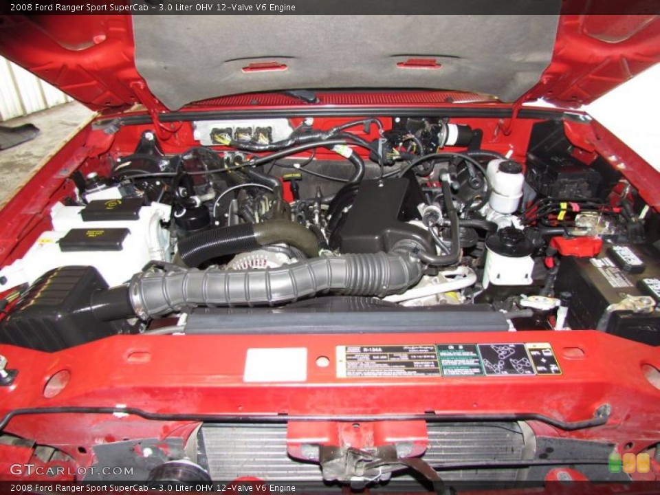 3.0 Liter OHV 12-Valve V6 Engine for the 2008 Ford Ranger #48705640