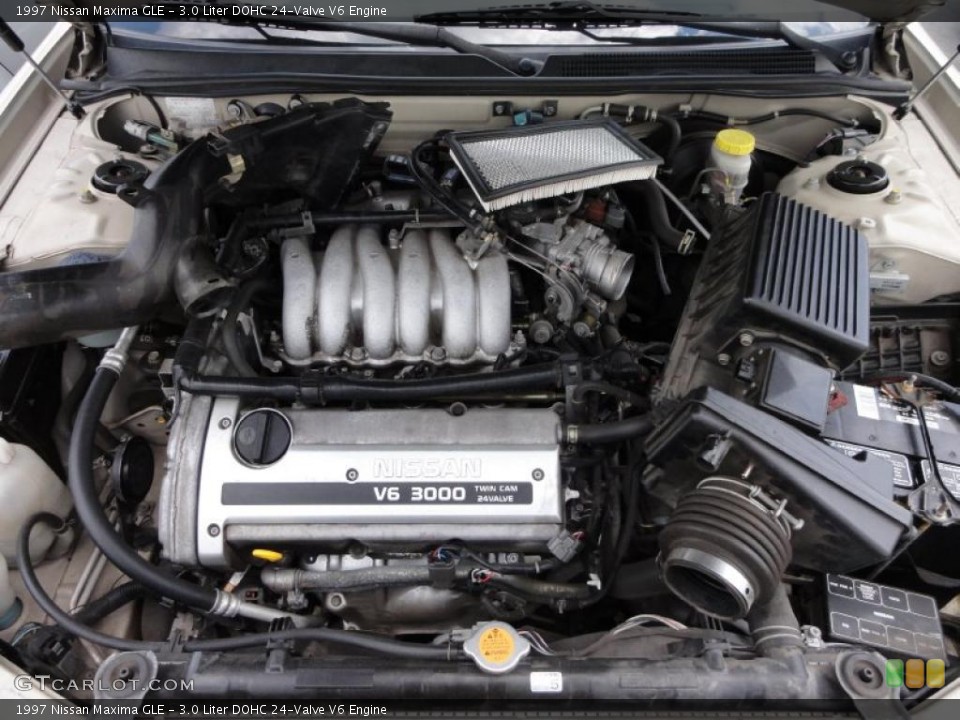 3.0 Liter DOHC 24-Valve V6 Engine for the 1997 Nissan Maxima #48709348