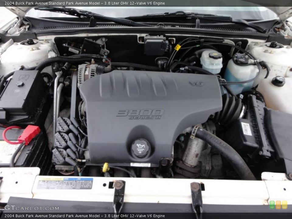3.8 Liter OHV 12-Valve V6 Engine for the 2004 Buick Park Avenue #48709993
