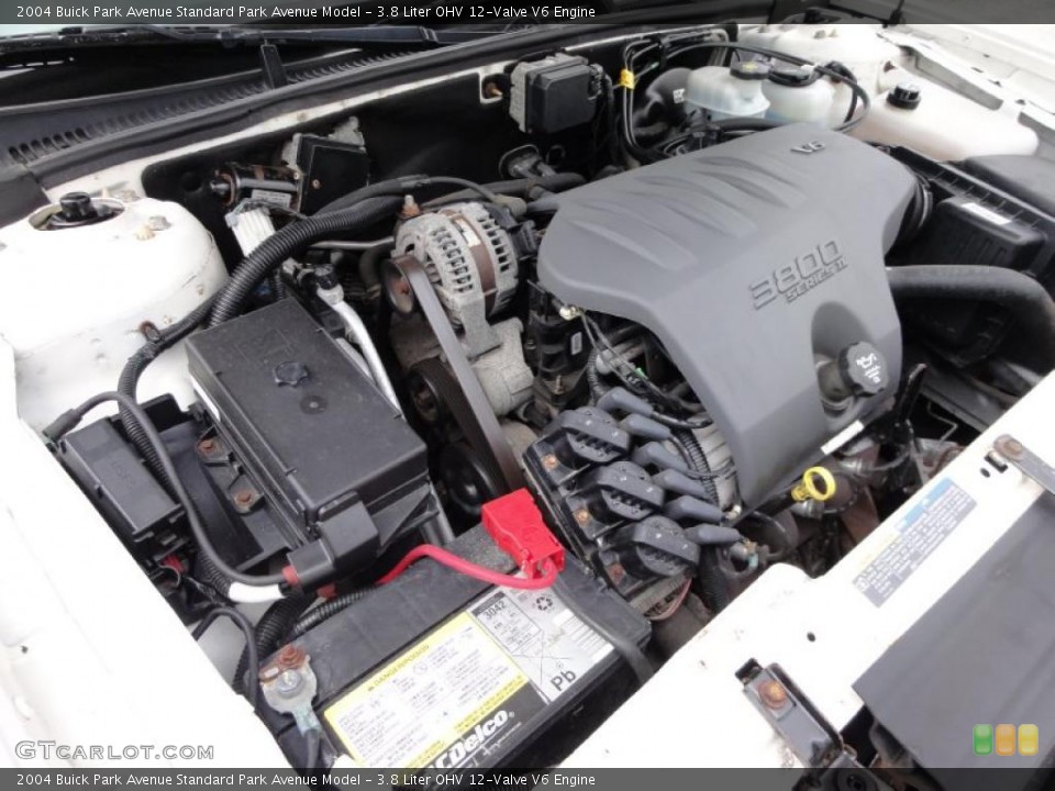 3.8 Liter OHV 12-Valve V6 Engine for the 2004 Buick Park Avenue #48710026