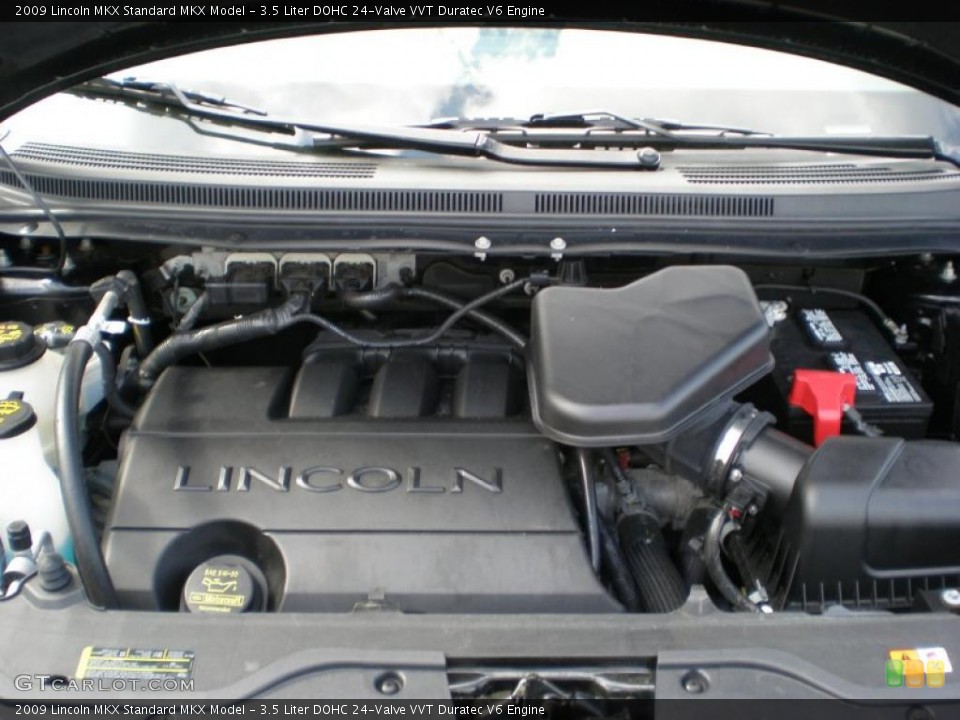 3.5 Liter DOHC 24-Valve VVT Duratec V6 Engine for the 2009 Lincoln MKX #48714085