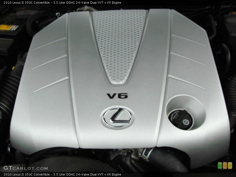 3.5 Liter DOHC 24-Valve Dual VVT-i V6 Engine for the 2010 Lexus IS #48718802