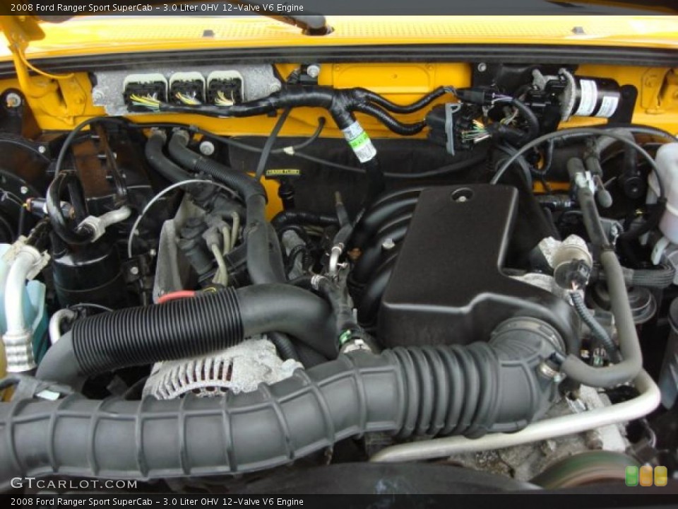 3.0 Liter OHV 12-Valve V6 Engine for the 2008 Ford Ranger #48722923