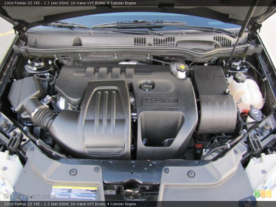 2.2 Liter DOHC 16-Valve VVT Ecotec 4 Cylinder Engine for the 2009 Pontiac G5 #48724154