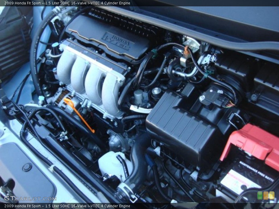 1.5 Liter SOHC 16-Valve i-VTEC 4 Cylinder Engine for the 2009 Honda Fit #48733989