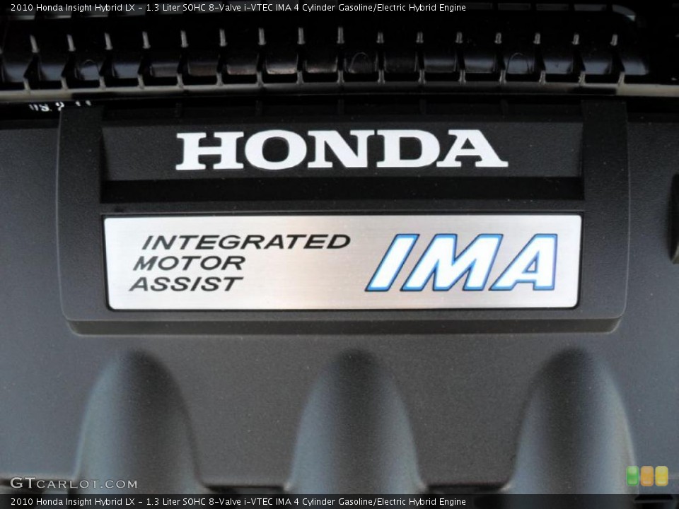 1.3 Liter SOHC 8-Valve i-VTEC IMA 4 Cylinder Gasoline/Electric Hybrid Engine for the 2010 Honda Insight #48734133