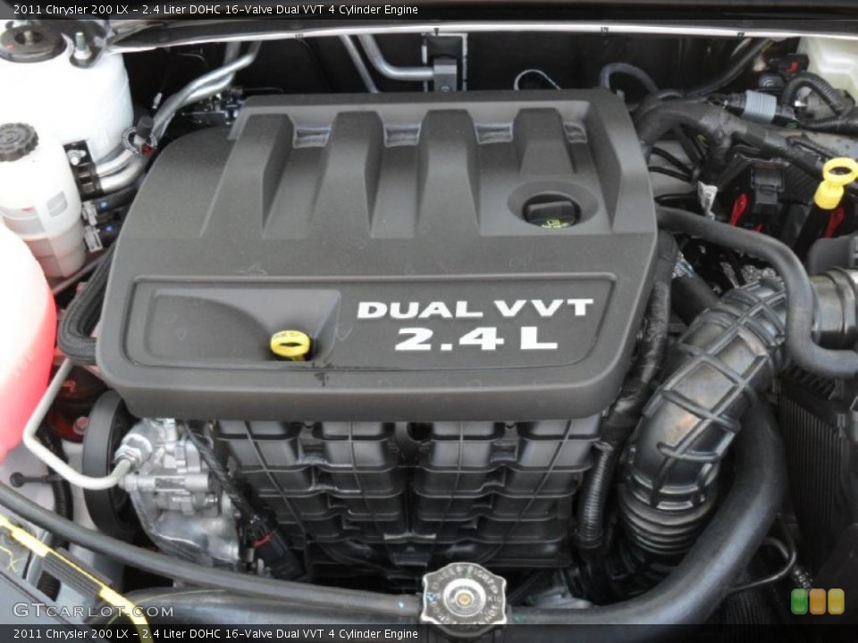 2.4 Liter DOHC 16-Valve Dual VVT 4 Cylinder Engine for the 2011 Chrysler 200 #48738597