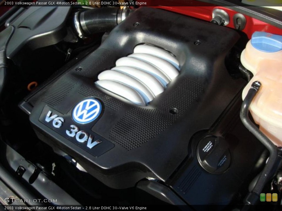 2.8 Liter DOHC 30-Valve V6 Engine for the 2003 Volkswagen Passat #48744399