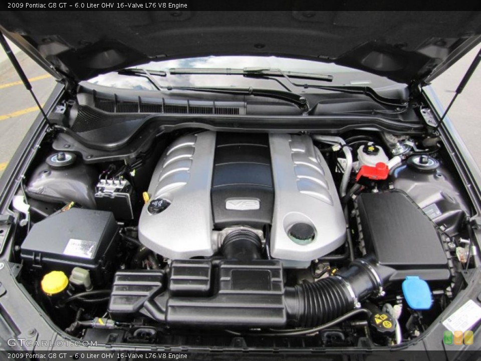 6.0 Liter OHV 16-Valve L76 V8 Engine for the 2009 Pontiac G8 #48748803