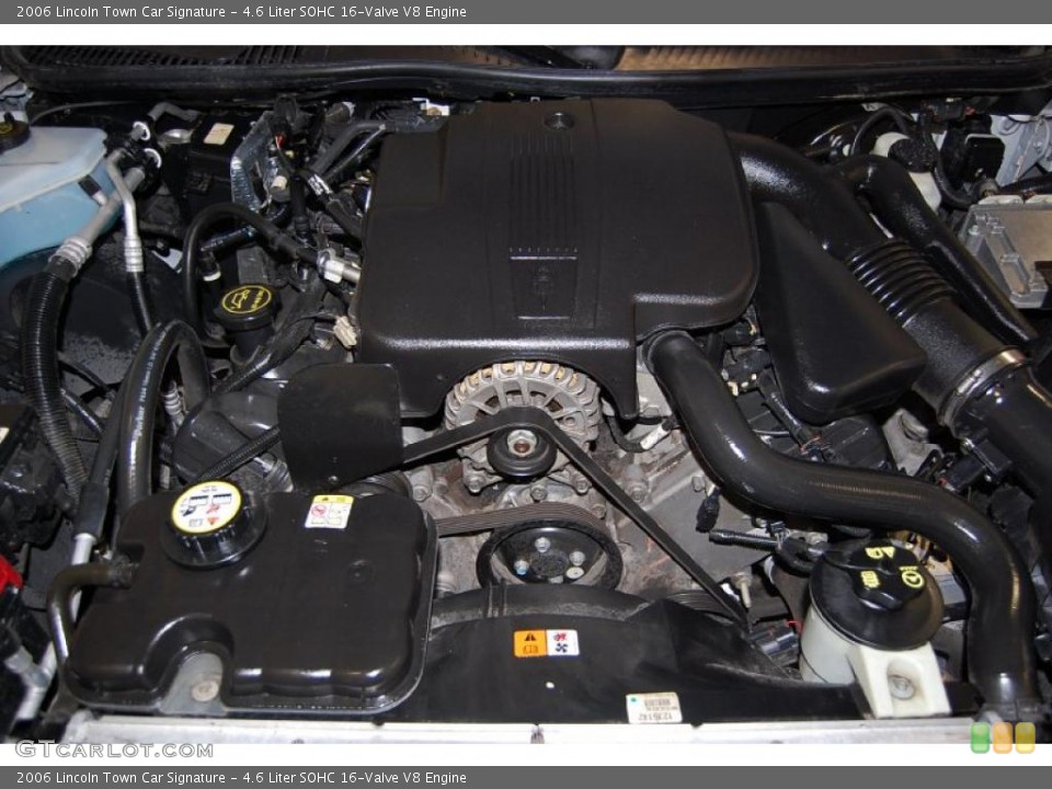 4.6 Liter SOHC 16-Valve V8 Engine for the 2006 Lincoln Town Car #48748917