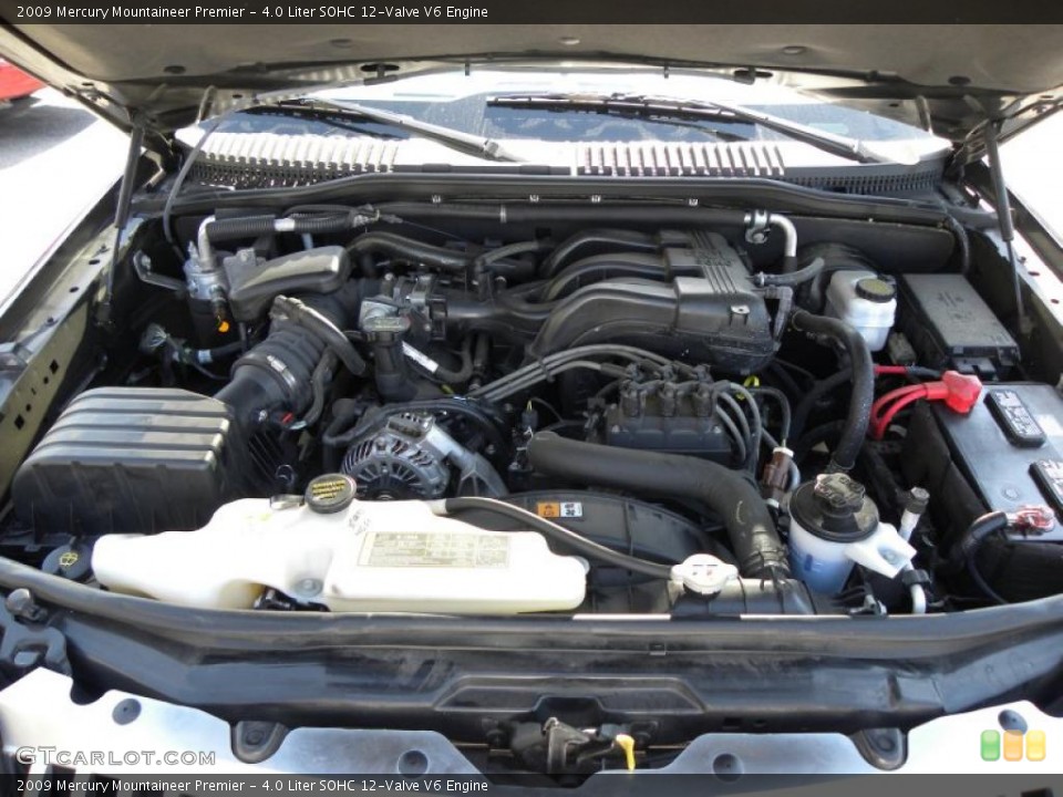 4.0 Liter SOHC 12-Valve V6 Engine for the 2009 Mercury Mountaineer #48750057