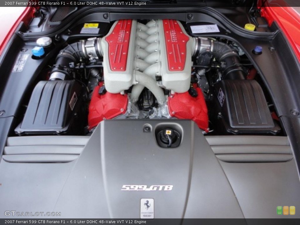 6.0 Liter DOHC 48-Valve VVT V12 Engine for the 2007 Ferrari 599 GTB Fiorano #48753865