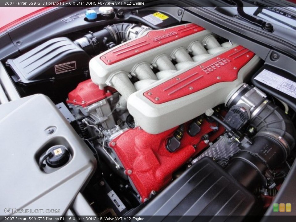 6.0 Liter DOHC 48-Valve VVT V12 Engine for the 2007 Ferrari 599 GTB Fiorano #48753892
