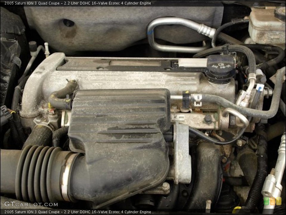2.2 Liter DOHC 16-Valve Ecotec 4 Cylinder Engine for the 2005 Saturn ION #48755143