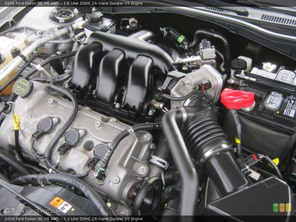 3.0 Liter DOHC 24-Valve Duratec V6 Engine for the 2009 Ford Fusion #48765716