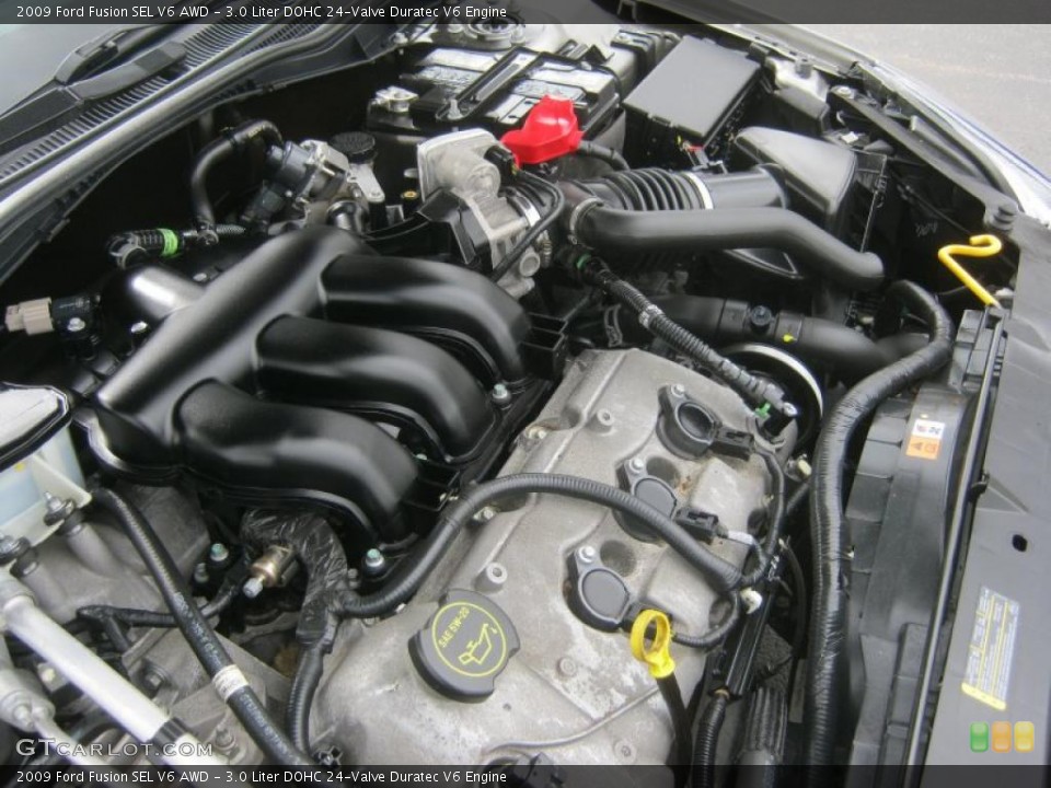 3.0 Liter DOHC 24-Valve Duratec V6 Engine for the 2009 Ford Fusion #48765735