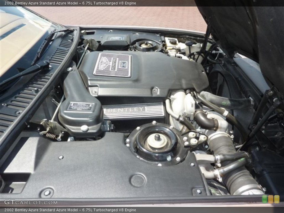 6.75L Turbocharged V8 2002 Bentley Azure Engine