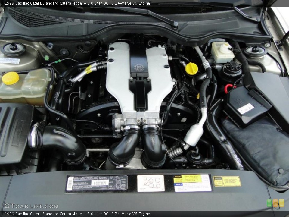3.0 Liter DOHC 24-Valve V6 1999 Cadillac Catera Engine