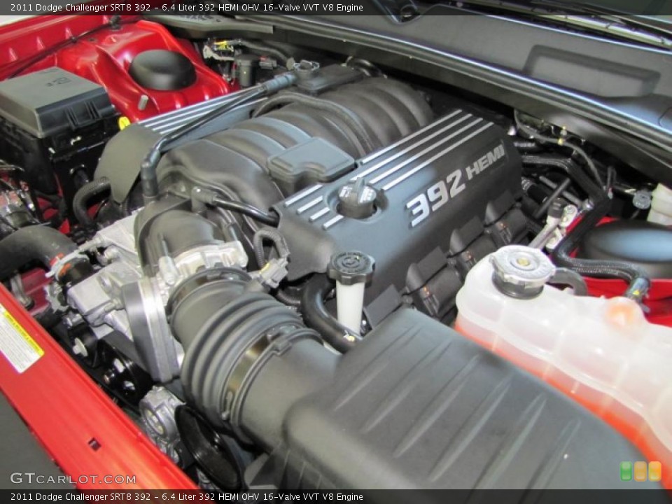 6.4 Liter 392 HEMI OHV 16-Valve VVT V8 Engine for the 2011 Dodge Challenger #48776115