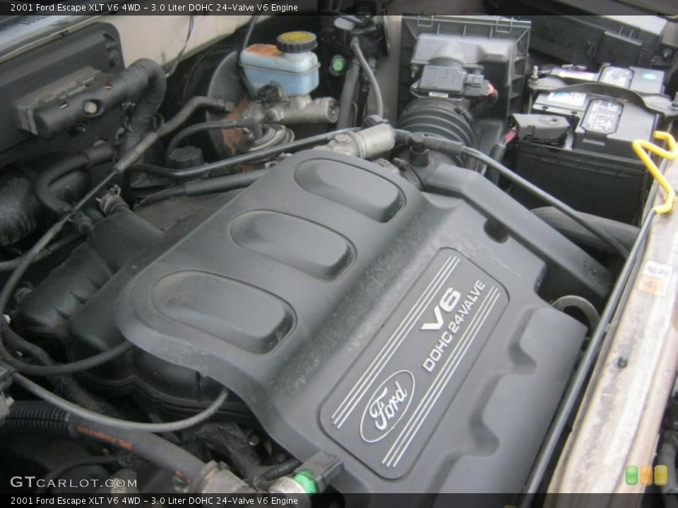 3.0 Liter DOHC 24-Valve V6 Engine for the 2001 Ford Escape #48777147