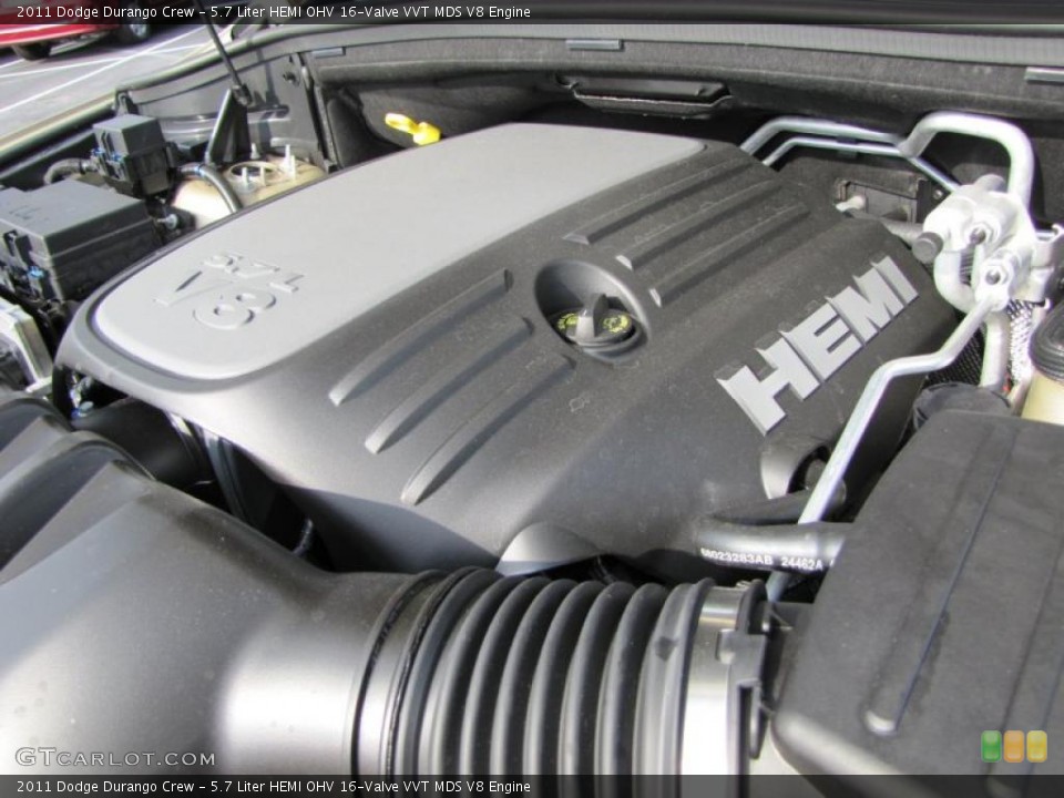 5.7 Liter HEMI OHV 16-Valve VVT MDS V8 Engine for the 2011 Dodge Durango #48778833