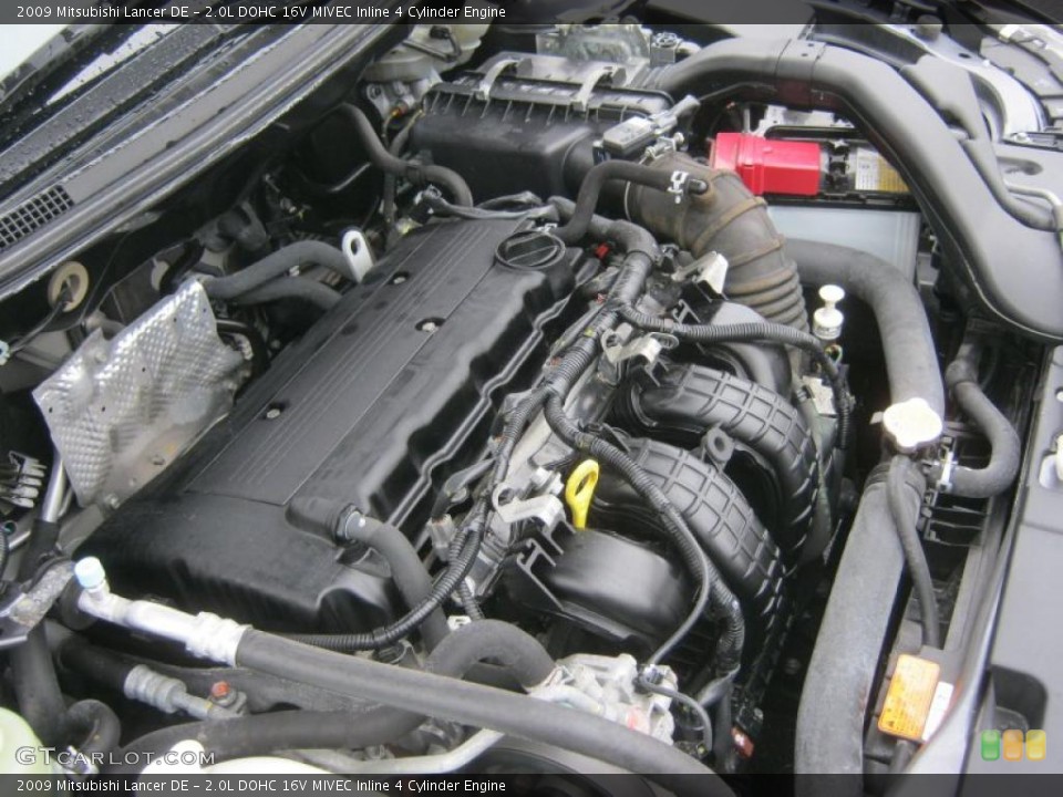 2.0L DOHC 16V MIVEC Inline 4 Cylinder Engine for the 2009 Mitsubishi Lancer #48780001