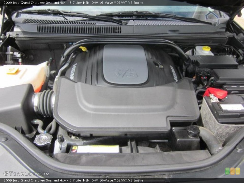 5.7 Liter HEMI OHV 16-Valve MDS VVT V8 Engine for the 2009 Jeep Grand Cherokee #48784684