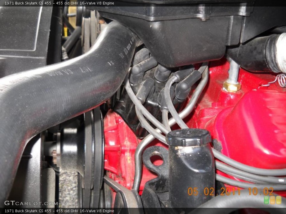 455 cid OHV 16-Valve V8 Engine for the 1971 Buick Skylark #48791812